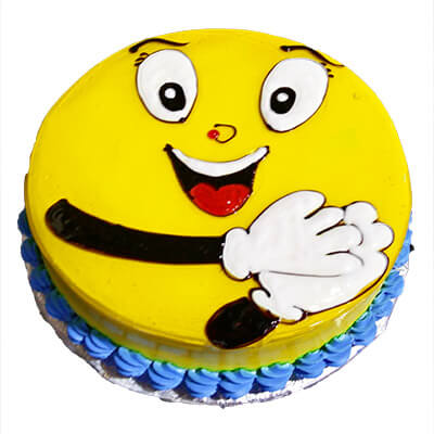 Smile 😃 themed birthday cake... - Homemade cake flavors | Facebook